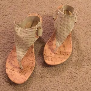 Slip-on Shiny Wedges